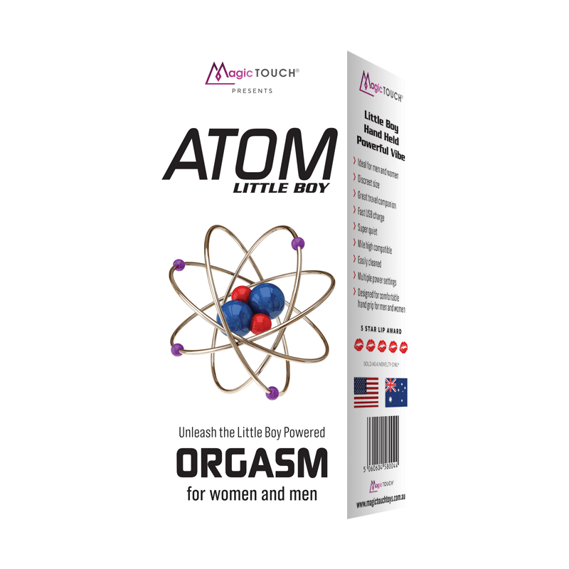 Magic Touch Fun Atom Little Boy Vibrating Wand - Club X