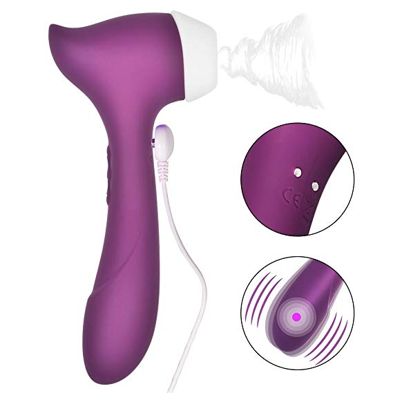 Magic Touch Fun Aurora Clitoral Suction and G Spot Vibrator  - Club X