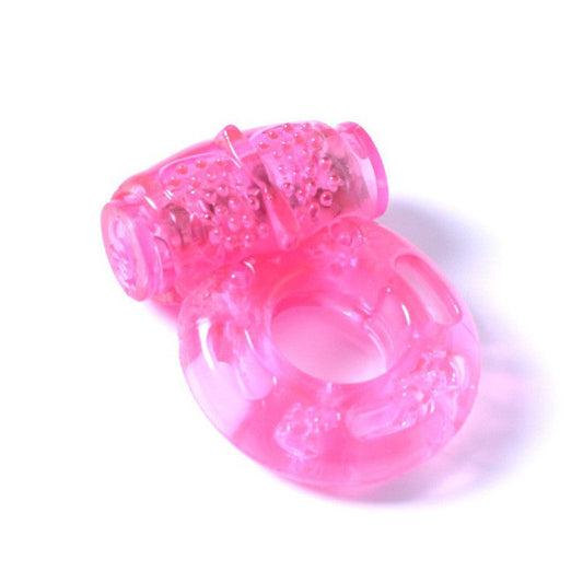 Magic Touch Fun Vibrating Cock Ring Rose  - Club X