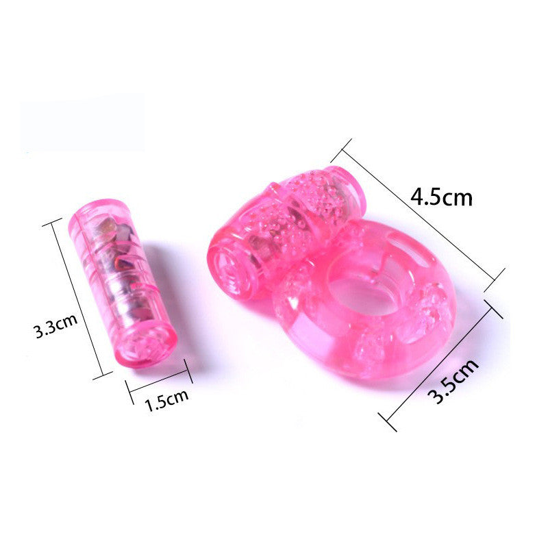 Magic Touch Fun Vibrating Cock Ring Rose  - Club X